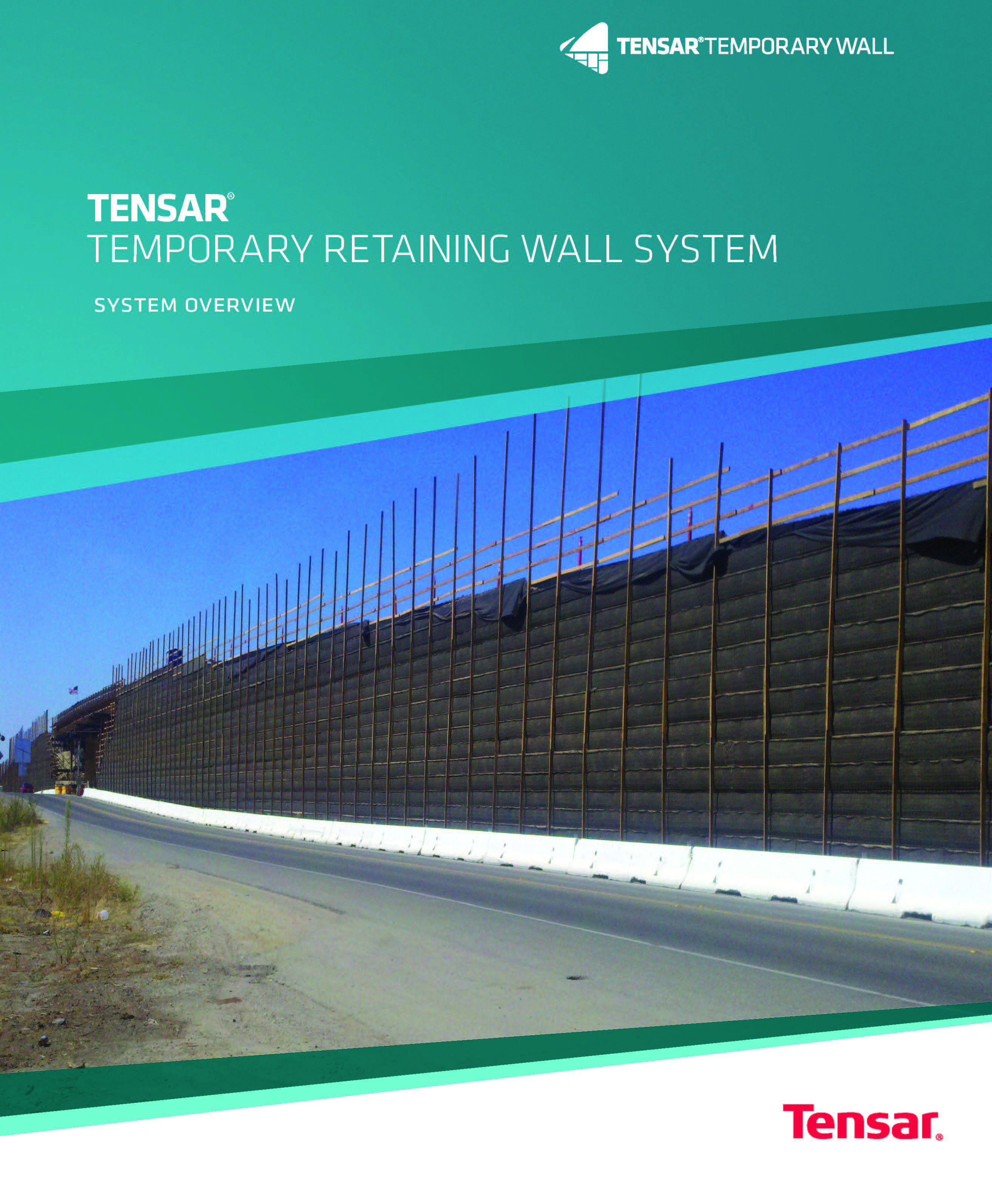 Tensar Temporary Wall Brochure