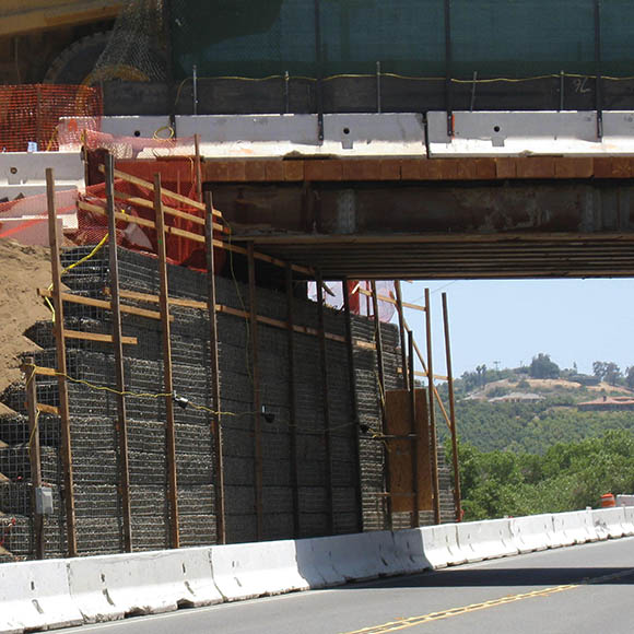 A sample of Temporary Retaining Wall System